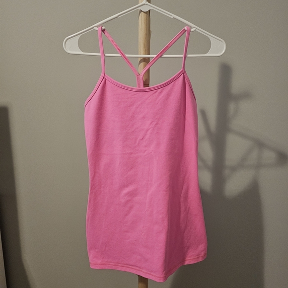 Lululemon Pink Fitted Sleeveless Camisole - Picture 1 of 3